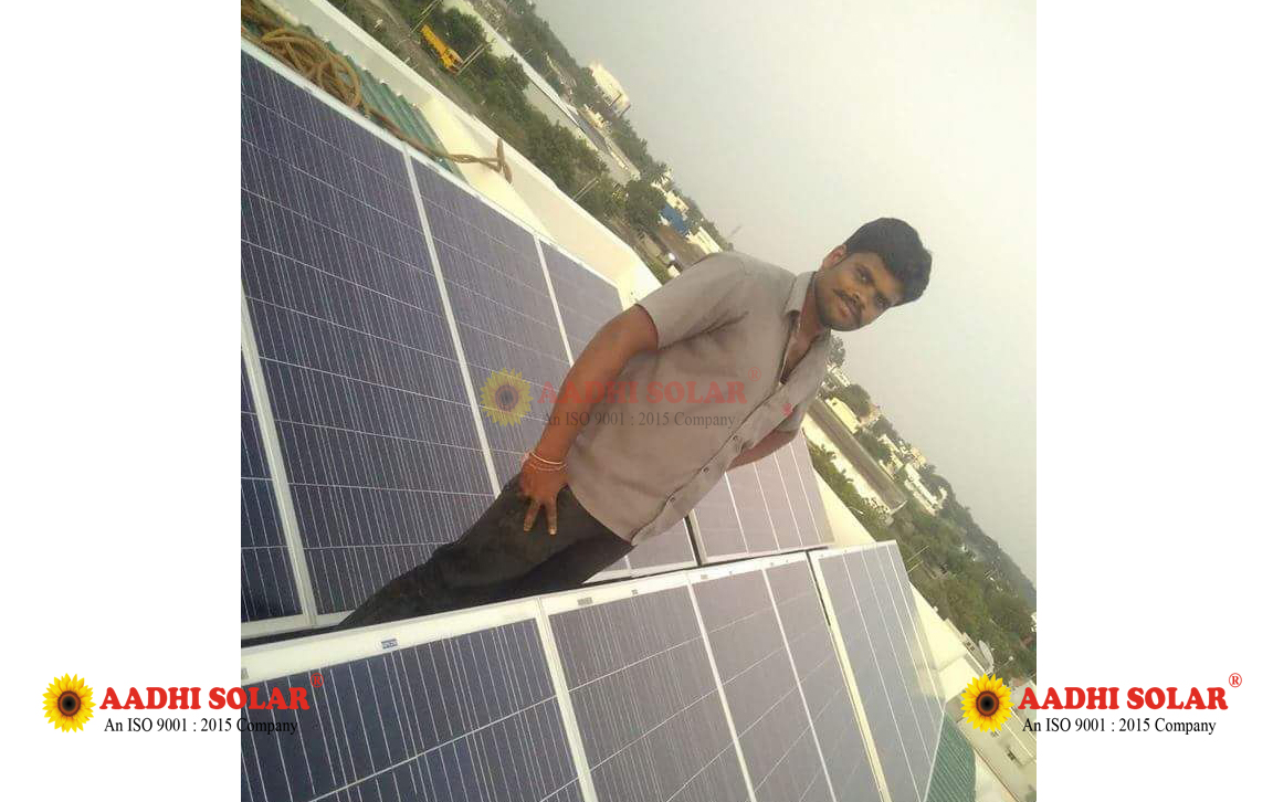 Aadhi Solar Power Plant On Grid